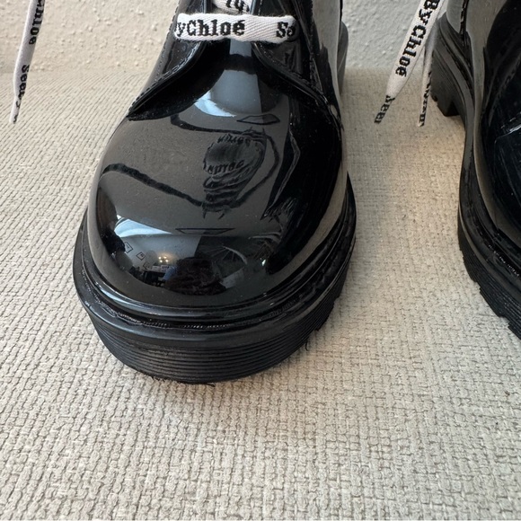 See by Chloé Women's Florrie Rain Boots Sz. 37 (7) - Picture 11 of 12